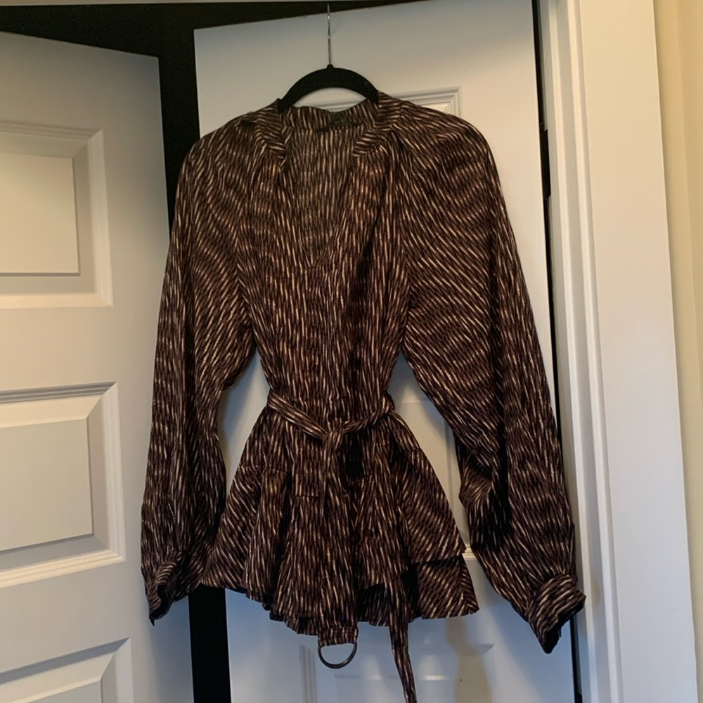 NWT Banana Republic belted top